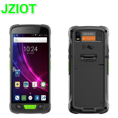 JZIOT V9000P 5.5 inch Draagbare Android 9.0 UHF HF LF RFID Reader 1D 2D Barcode Scanner PDA