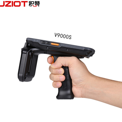 5.5 inch handheld robuust industrieel 4GB RAM UHF RFID industriële PDA met pistool voor logistiek