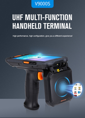 Fabriek rechtstreeks leveren UHF 860-960MHz Zwart ABS Reader RFID-systeem handheld PDA voor voorraadbeheer