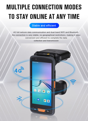 Custom Factory Android 11 4g Rfid Waterdicht Mobile Data Terminal Industrieel Handheld Robuust Pdas
