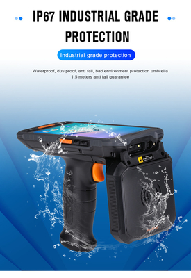 2025 Android Barcodescanner 9000mAh Handheld Robuuste Android 11 PDA 4G Wi-Fi Gegevens RFID Inventaris 1D/2D/QR Inventarisscanner