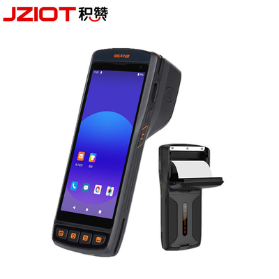 4G LTE IP65 PDA Terminal 3+32GB 5.5 inch Android 11 Handheld Barcode Scanner Robuuste gegevensverzameling PDA met printer in voorraad