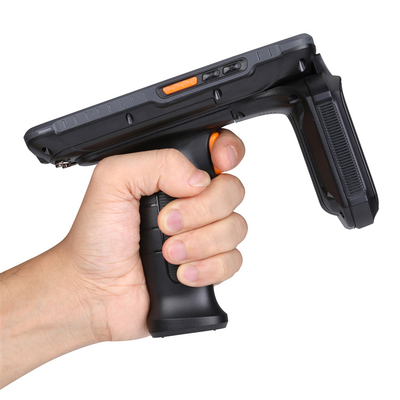 Hoogwaardige groothandel PDA robuuste Android-telefoon met biometrische UHF RFID handheld reader in voorraad