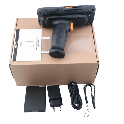 Handheld Android RFID Reader 1d 2d Barcode Scanner en Screen Reader Met USB Android 11 Besturingssysteem 5,5 inch Schermgrootte